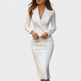 Marta - Elegantna midi haljina s odgovarajućim sakoom